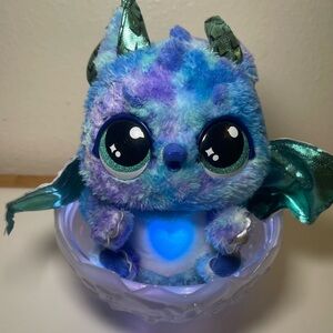 Hatchimals Alive Mystery Hatch Interactive Draggle Blue Dragon *Works* Lot Of 5